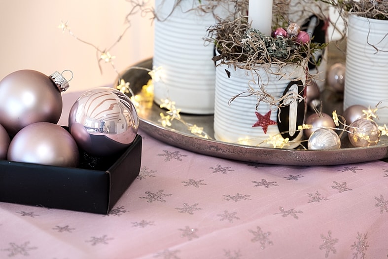 Dekoidee - Adventskranz aus Dosen