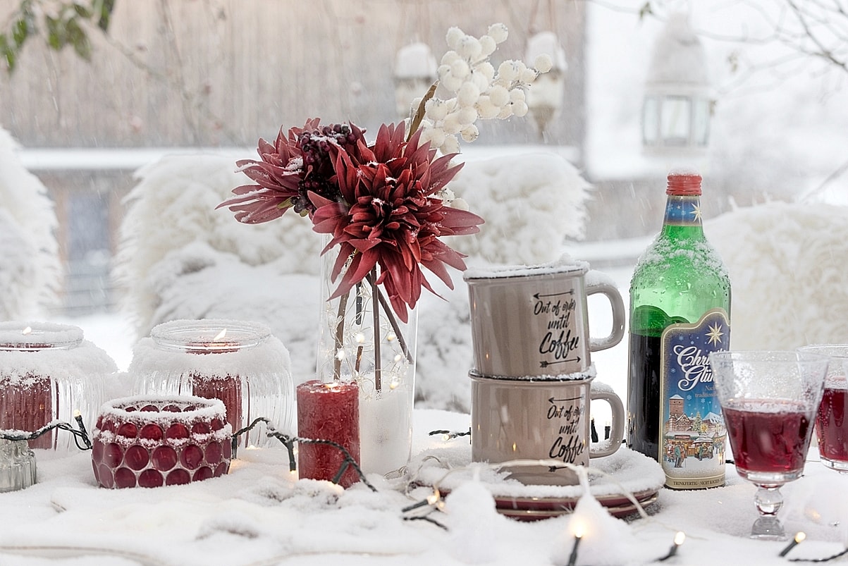 Partydeko für die Gartenparty.