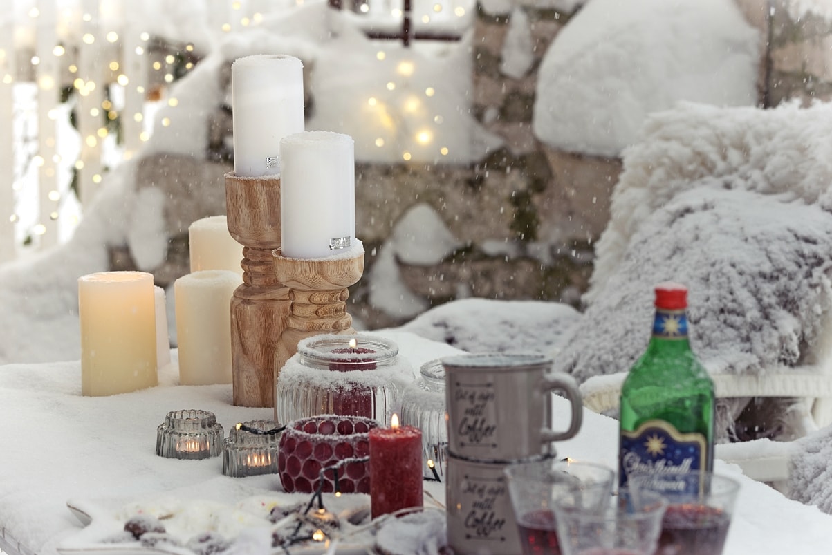 Partydeko für die Gartenparty.