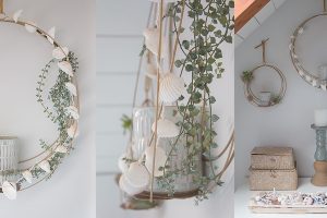 Metallring im maritimen Look