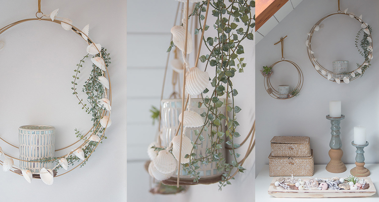 Metallring im maritimen Look