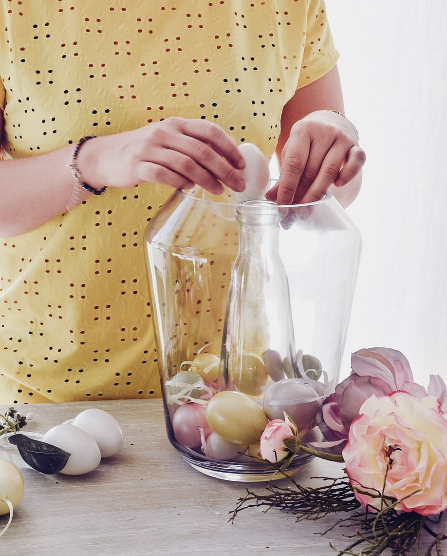 DIY-Anleitung Osterdeko mit Ostereiern