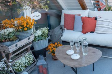 Frühlingsupdate für den Balkon mit Frühlingsblühern