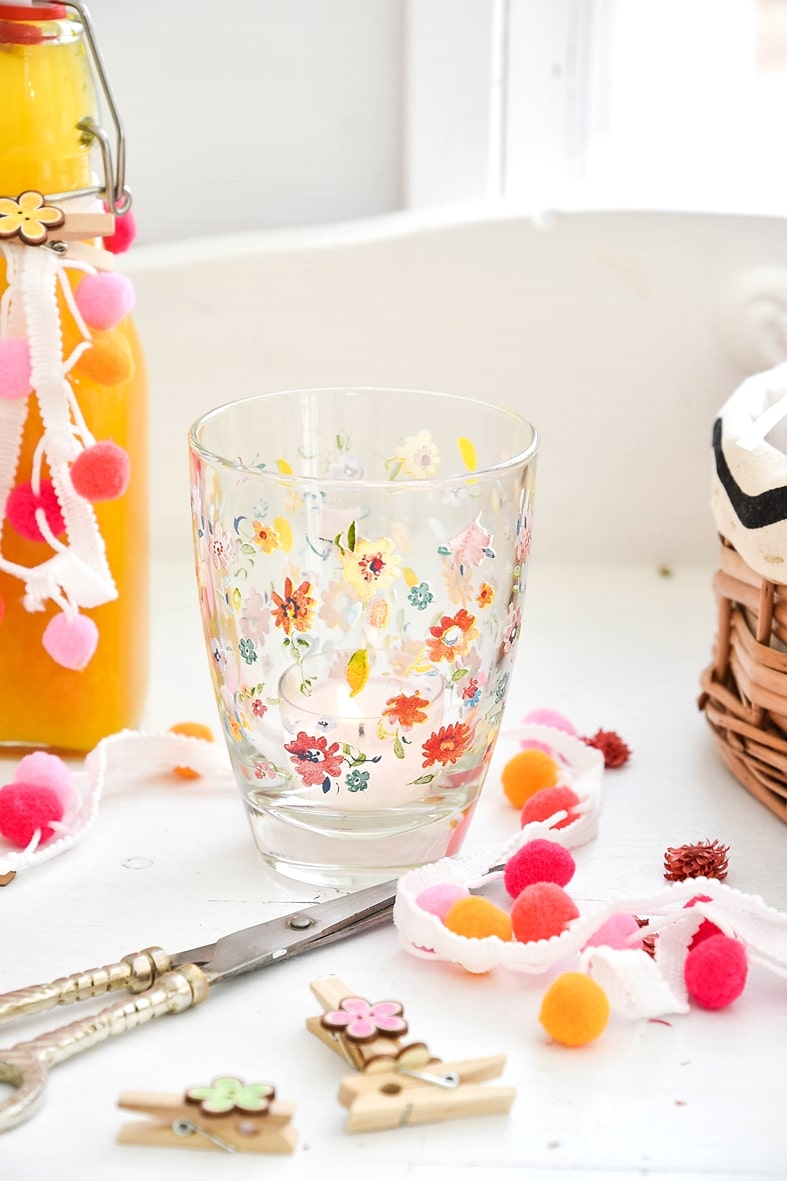 Dekoaccessoires für den Geschenkkorb