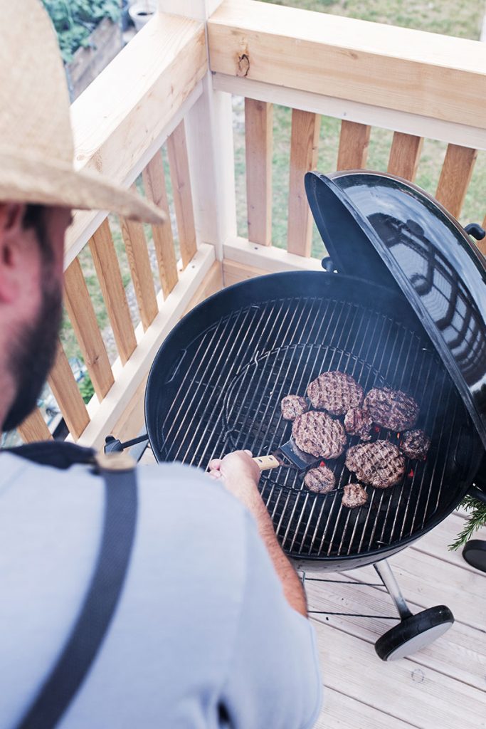 burgerpatties-grillen