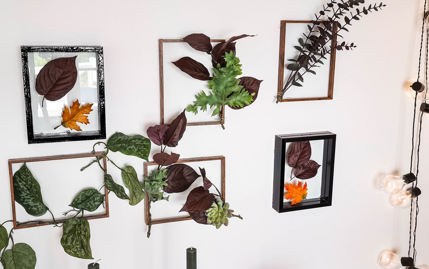 Bilderwand für den Herbst