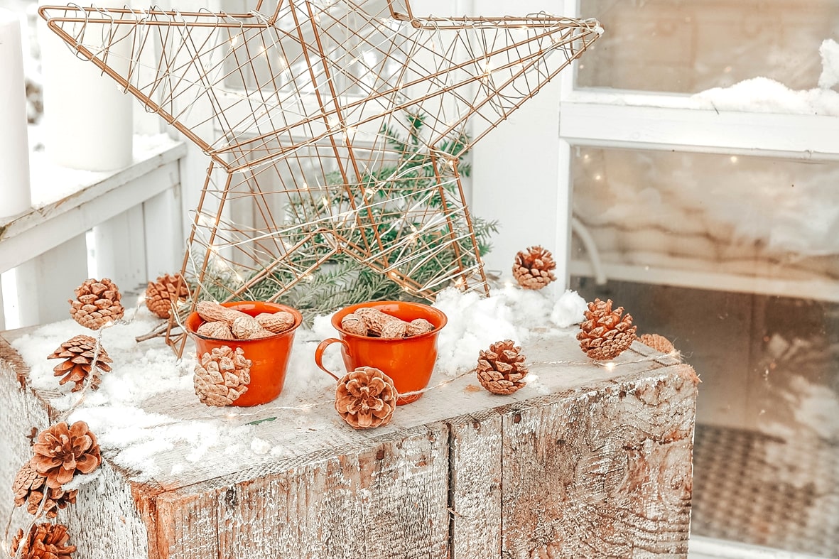 Leckere Naschereien wie Nüsse