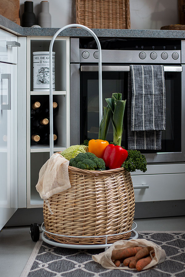 regional mit Gemüsenetzen auf Wochenmärkten einkaufen gehen für mehr Nachhaltigkeit